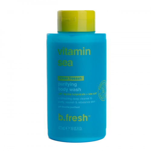 B.FRESH, Очищающий гель для душа vitamin sea, 473 мл
