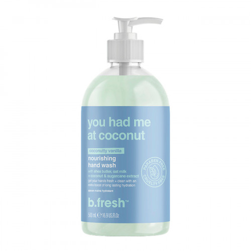 B.FRESH, Питательное жидкое мыло для рук you had me at coconut, 500 мл