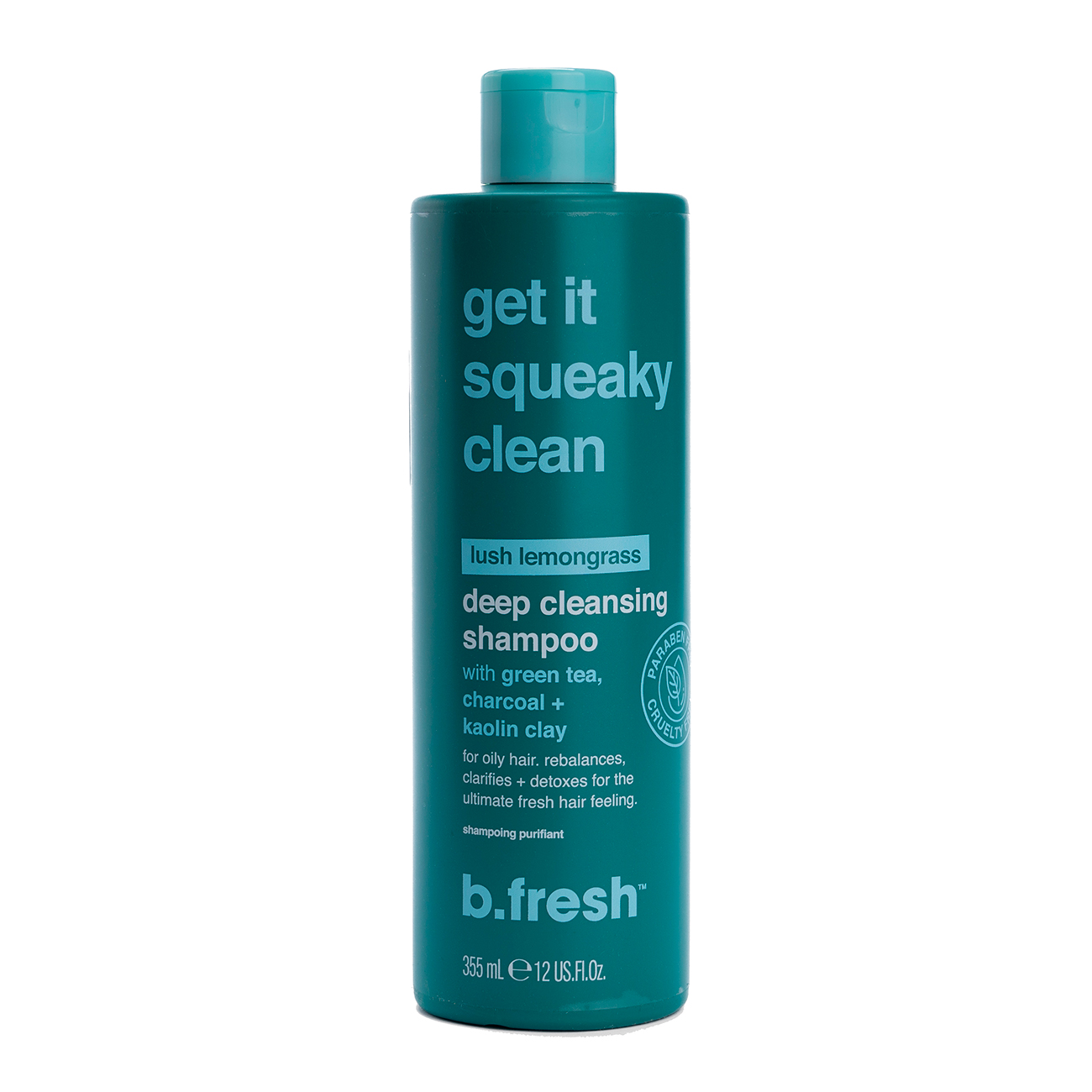 B.FRESH, Глубоко очищающий шампунь get it squeaky clean, 355 мл