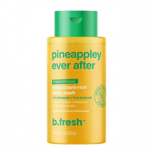 B.FRESH, Отшелушивающий гель для душа pineappley ever after antioxidant-rich, 473 мл