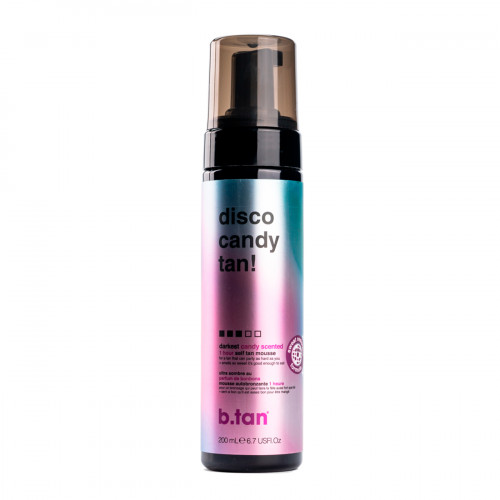 B.TAN, Темный мусс-автозагар Disco candy tan! self tan, 200 мл