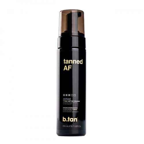 Мусс-автозагар с голливудским цветом B.TAN Tanned AF