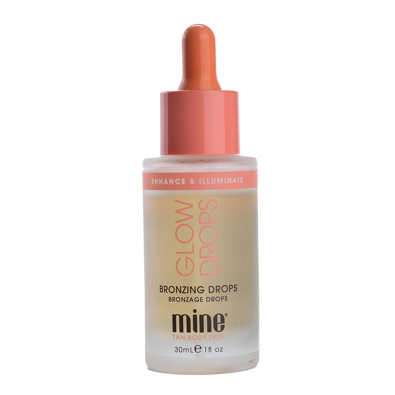 MINE TAN, Бронзирующие капли с концентратом DHA для усиления загара Bronzing Glow Drops, 30 мл